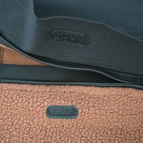 XERSION BRAND BOYS FRONT ZIPPERED BROWN AND BLACK JACKET SIZE LARGE 14/16 HUSKY - Picture 6 of 12